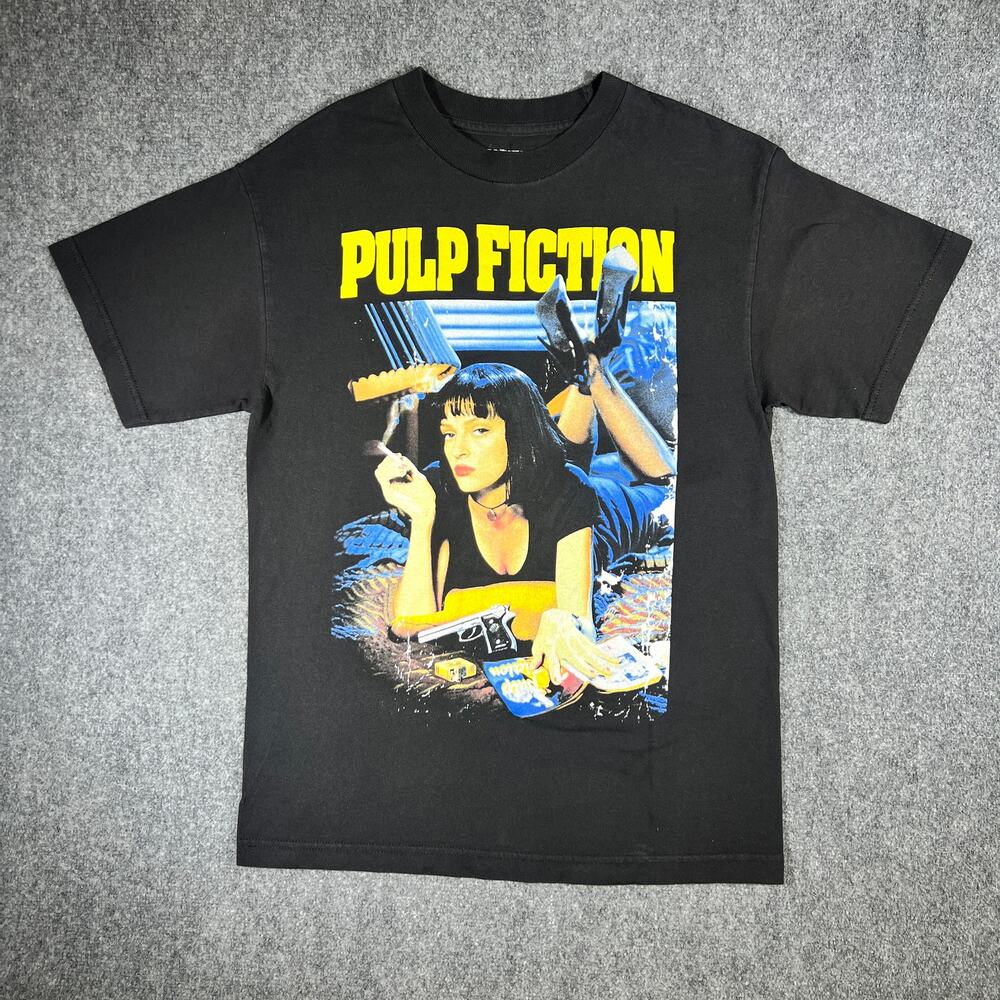 Pulp Fiction Movie T-Shirt Medium Black 2018 Miramax Mia Wallace